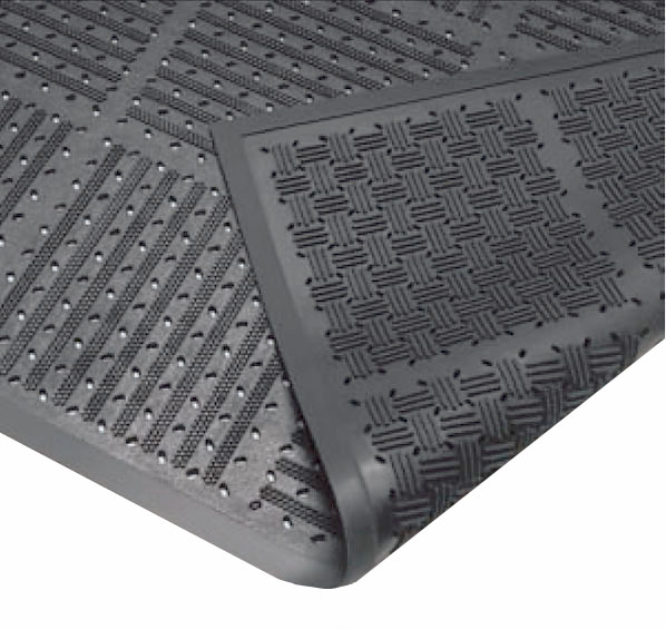 Outfront Reversible Rubber Scraper Mats are Floor Mats by American